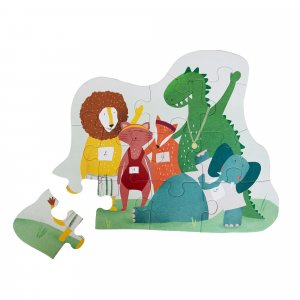 Puzzle enfant à forme - amis des animaux - 12 pièces Trixie