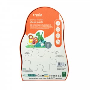 Puzzle enfant à forme - amis des animaux - 12 pièces Trixie