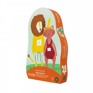 Puzzle enfant à forme - amis des animaux - 12 pièces Trixie