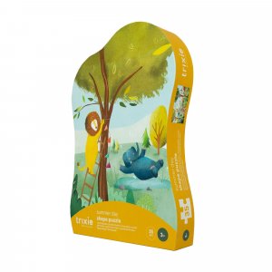 Puzzle enfant à forme - journée d'été - 35 pièces Trixie