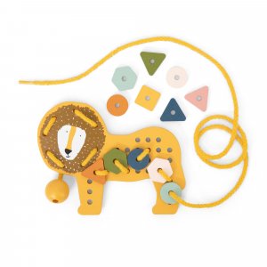 Jeux de laçage bois animaux - all animals Trixie