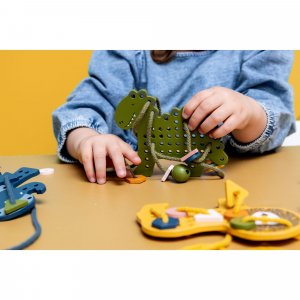 Jeux de laçage bois animaux - all animals Trixie