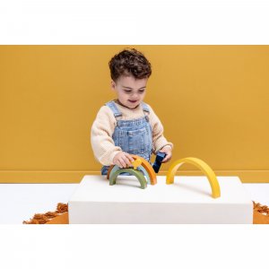 Arc-en-ciel à empiler en bois - mr. lion Trixie