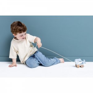 Jouet bébé à tirer en bois - mr. shark Trixie