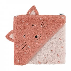 Cape de bain bébé mrs. cat - 75 x 75 cm Trixie