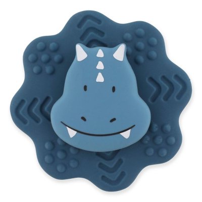 Jouet spinner à ventouse en silicone mr. triceratops