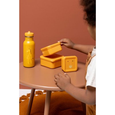 Lot de 3 boîtes à goûter carrées - mr. giraffe