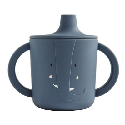 Tasse d'apprentissage en silicone mrs. elephant