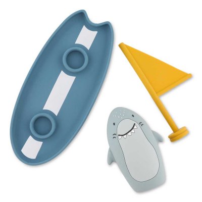 Jouet de bain planche de surf - mr. shark