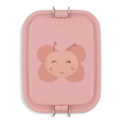 Petite lunch box rectangulaire - mrs. butterfly