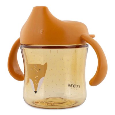Tasse d'apprentissage avec poignées en silicone - mr. fox