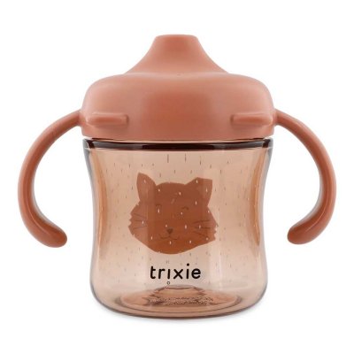 Tasse d'apprentissage avec poignées en silicone - mrs. cat