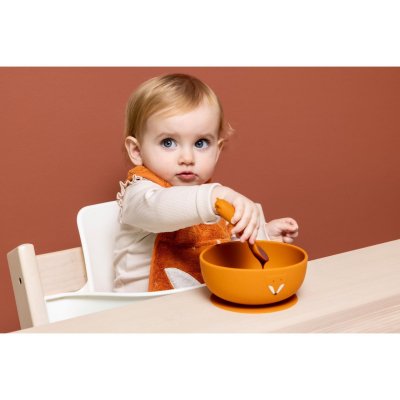 Lot de 2 cuillères pour bébé - mr. fox