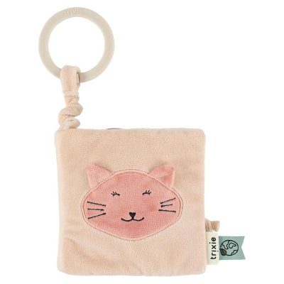 Livre sensoriel bébé pour poussette - mrs. cat