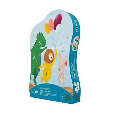 Puzzle enfant à forme - fête d'anniversaire - 36 pièces