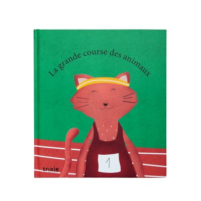 Livre de conte - la grande course des animaux fr multi