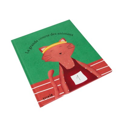 Livre de conte - la grande course des animaux fr multi