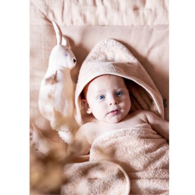 Cape de bain 75x75cm - aura rabbit