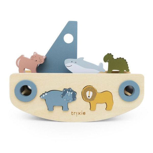 Bateau en bois à formes Trixie