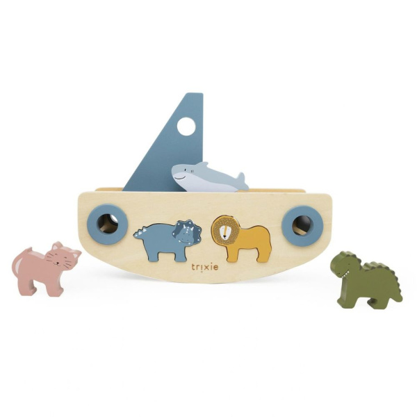Bateau en bois à formes Trixie