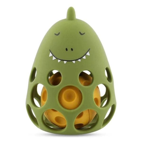 Hochet sensoriel en silicone - mr. dino Trixie