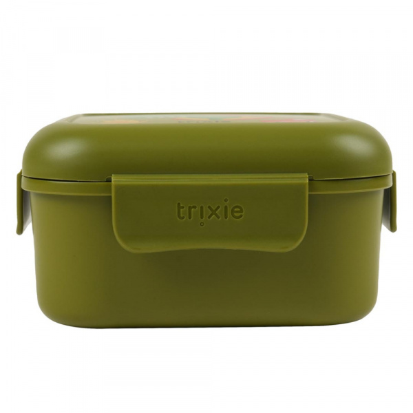 Boîte à goûter avec clips carrée - fireman mr. dino Trixie