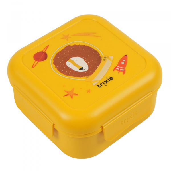 Boîte à goûter avec clips carée - spaceman mr. lion Trixie