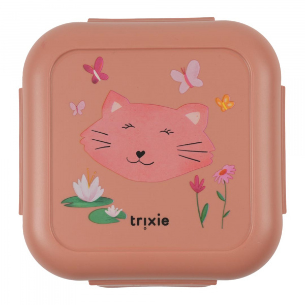 Boîte à goûter avec clips carré - pathfinder mrs. cat Trixie