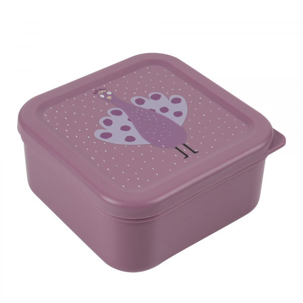 Lot de 3 boîtes à goûter carrées - mrs. peacock Trixie