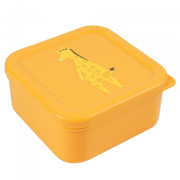 Lot de 3 boîtes à goûter carrées - mr. giraffe Trixie