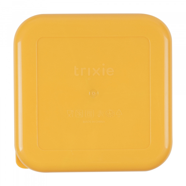 Lot de 3 boîtes à goûter carrées - mr. giraffe Trixie