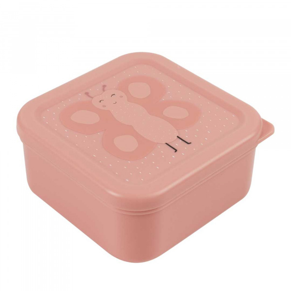 Lot de 3 boîtes à goûter carrées - mrs. butterfly Trixie