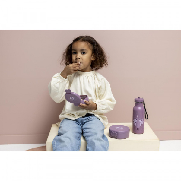 Lot de boîtes à goûter à clip rondes - mrs. peacock Trixie