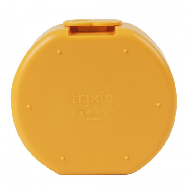 Lot de 2 boîtes à goûter à clip rondes - mr. giraffe Trixie