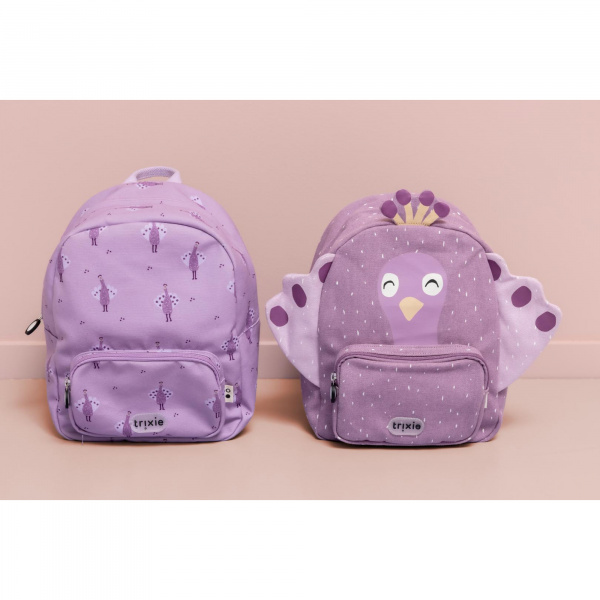 Sac à dos enfant imprimé - proud peacock Trixie