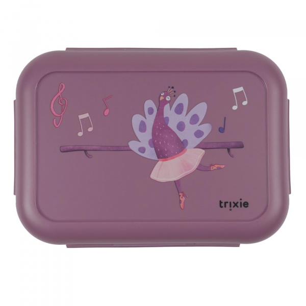 Boîte repas avec clips - ballerina mrs. peacock Trixie