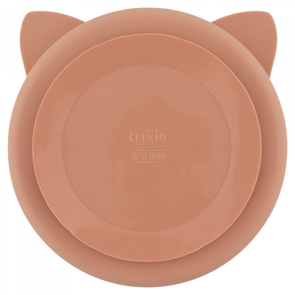 Assiette compartimentée avec ventouse mrs. cat Trixie