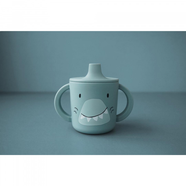 Tasse d'apprentissage en silicone - mr. shark Trixie