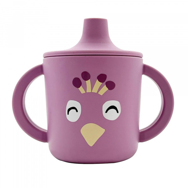 Tasse d'apprentissage en silicone - mrs. peacock Trixie