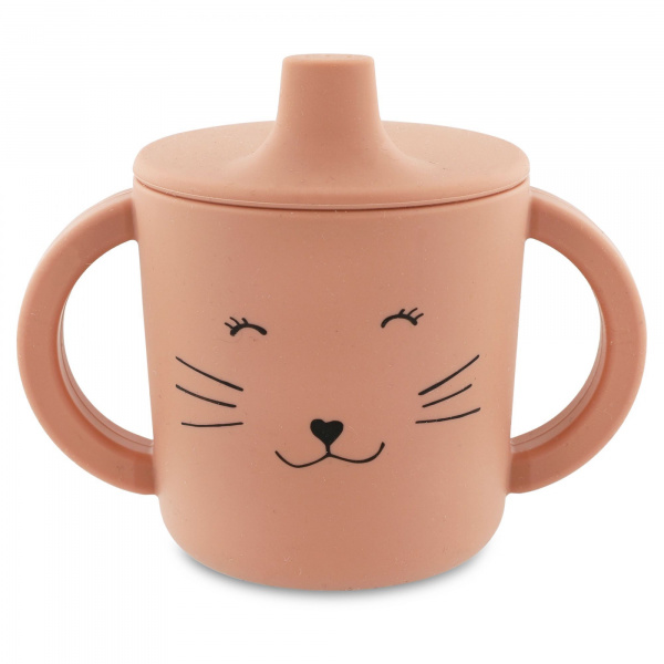 Tasse d'apprentissage en silicone mrs. cat Trixie