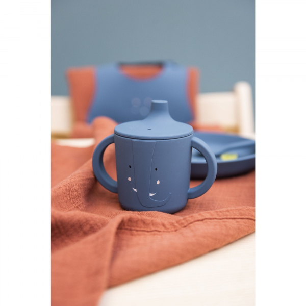 Tasse d'apprentissage en silicone mrs. elephant Trixie