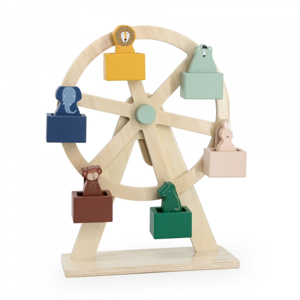 Grande roue en bois all animals Trixie