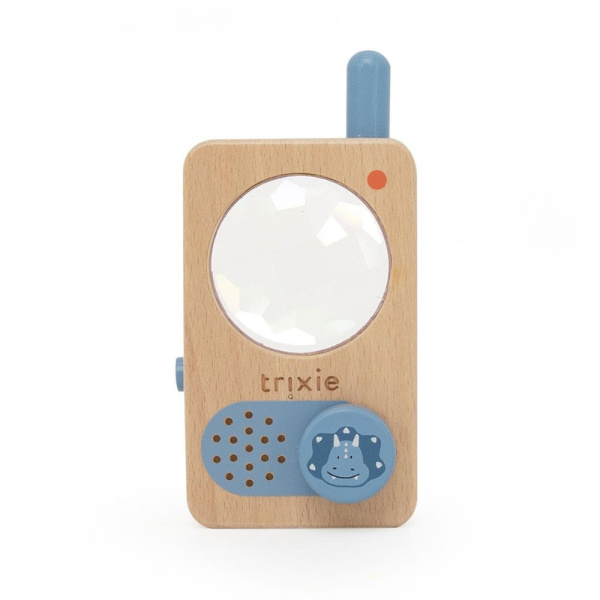 Talkie-walkie en bois mr. triceratops Trixie