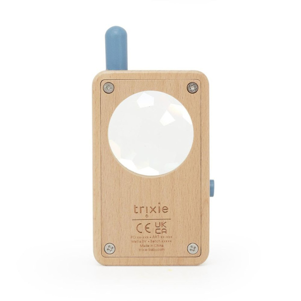 Talkie-walkie en bois mr. triceratops Trixie