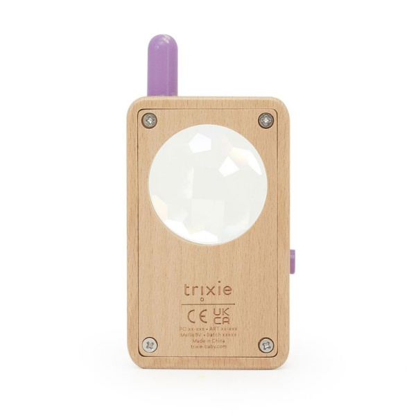 Talkie-walkie en bois mrs. peacock Trixie
