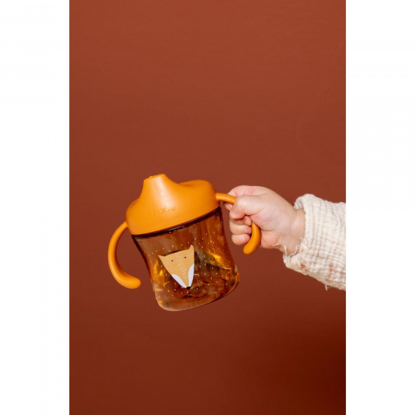 Tasse d'apprentissage avec poignées en silicone - mr. fox Trixie