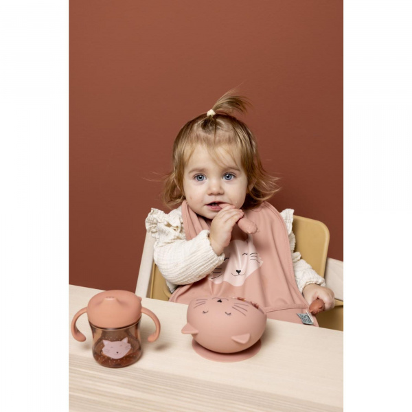 Tasse d'apprentissage avec poignées en silicone - mrs. cat Trixie
