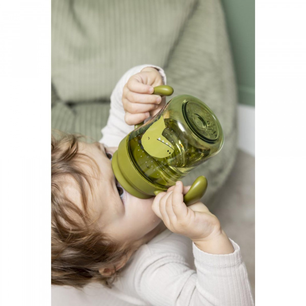 Gobelet enfant 360° avec poignées - mr. dino Trixie