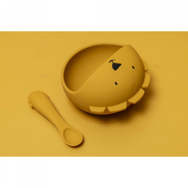 Set premier repas bébé en silicone - mr. lion Trixie
