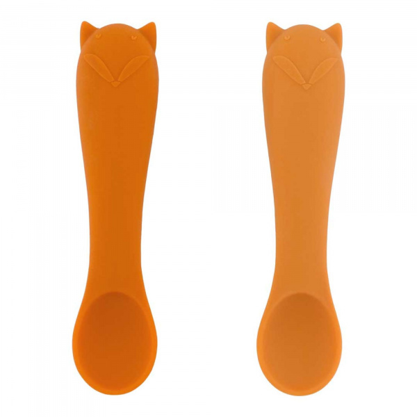 Lot de 2 cuillères pour bébé - mr. fox Trixie